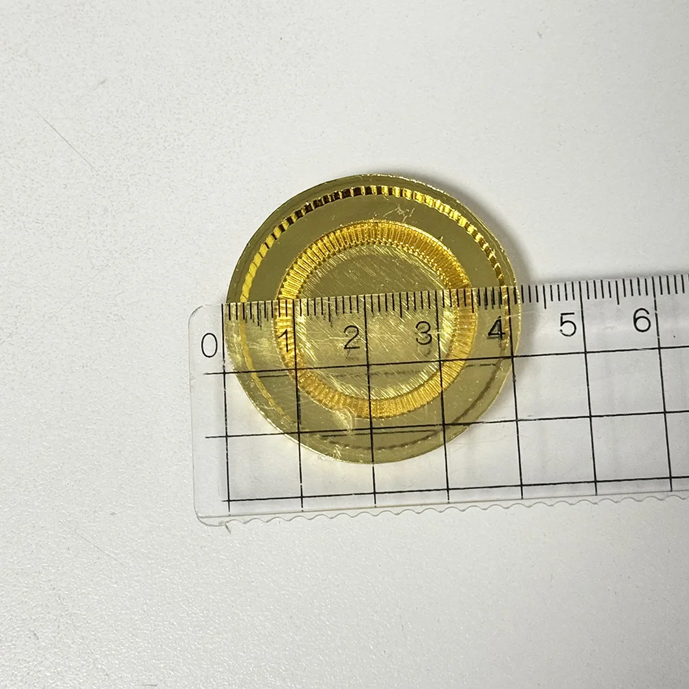 레거시 레인저 모퍼 캐릭터 그린 레인저 코인을 위해 제작된 레거시 DRAGON 파워 코인-골드-Freehip.co.kr