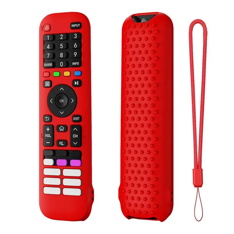 

Remote Control Silicone Case Universal Shockproof TV Remote Cases Controller Replacement Cover TV Remote Control Protector With