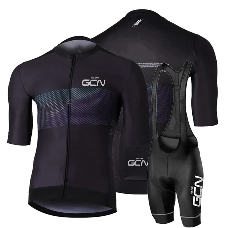 New 2024 Raudax GCN Summer Men's Cycling Jersey Set Breathable Cycling Shirt Team Cycling clothing Mountain Bike Riding Clothes 4