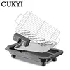 Smokeless Electric grill Firepower adjustable Washable Household Picnic Barbecue Machine Thermostatic Stainless steel Bakeware 2