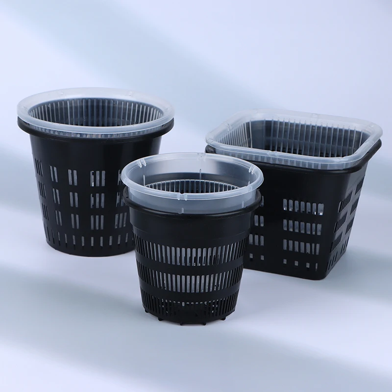 11cm 14cm Butterfly Orchid Special Flower Pot With Side Hole Net Cup Plant Flower Pot Basket Plastic Breathable Container