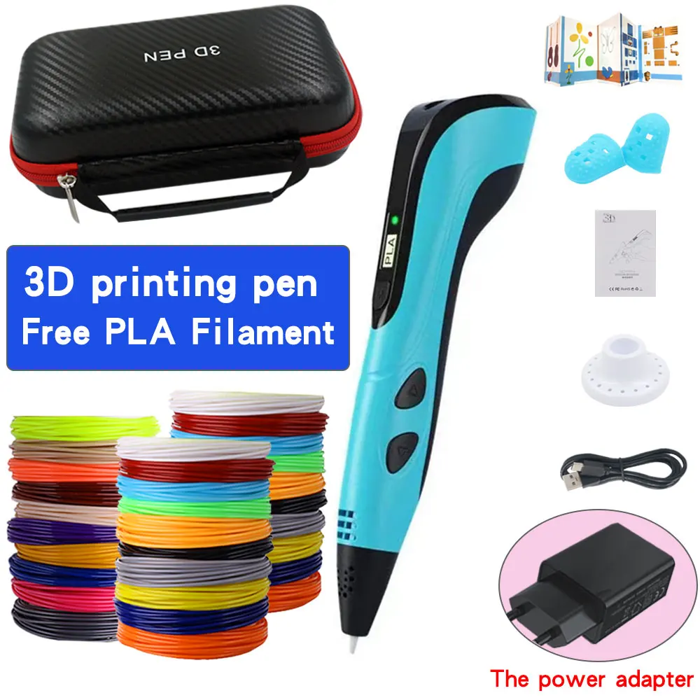 2023 New 3D Pen Set for Kids Boys Girls Birthday Chrismas Gifts 3d Printing  Pen Low Temperature with 200M PCL Filament 3d Pens - AliExpress