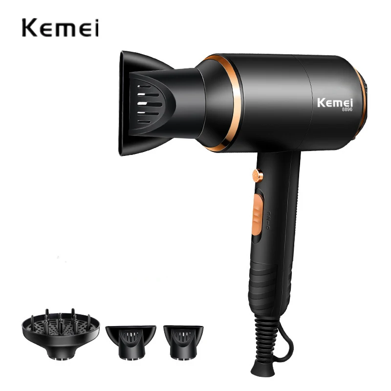 Strong Wind Power Electric Hair Dryer Overheat Protection System New Hair Drying Machine No