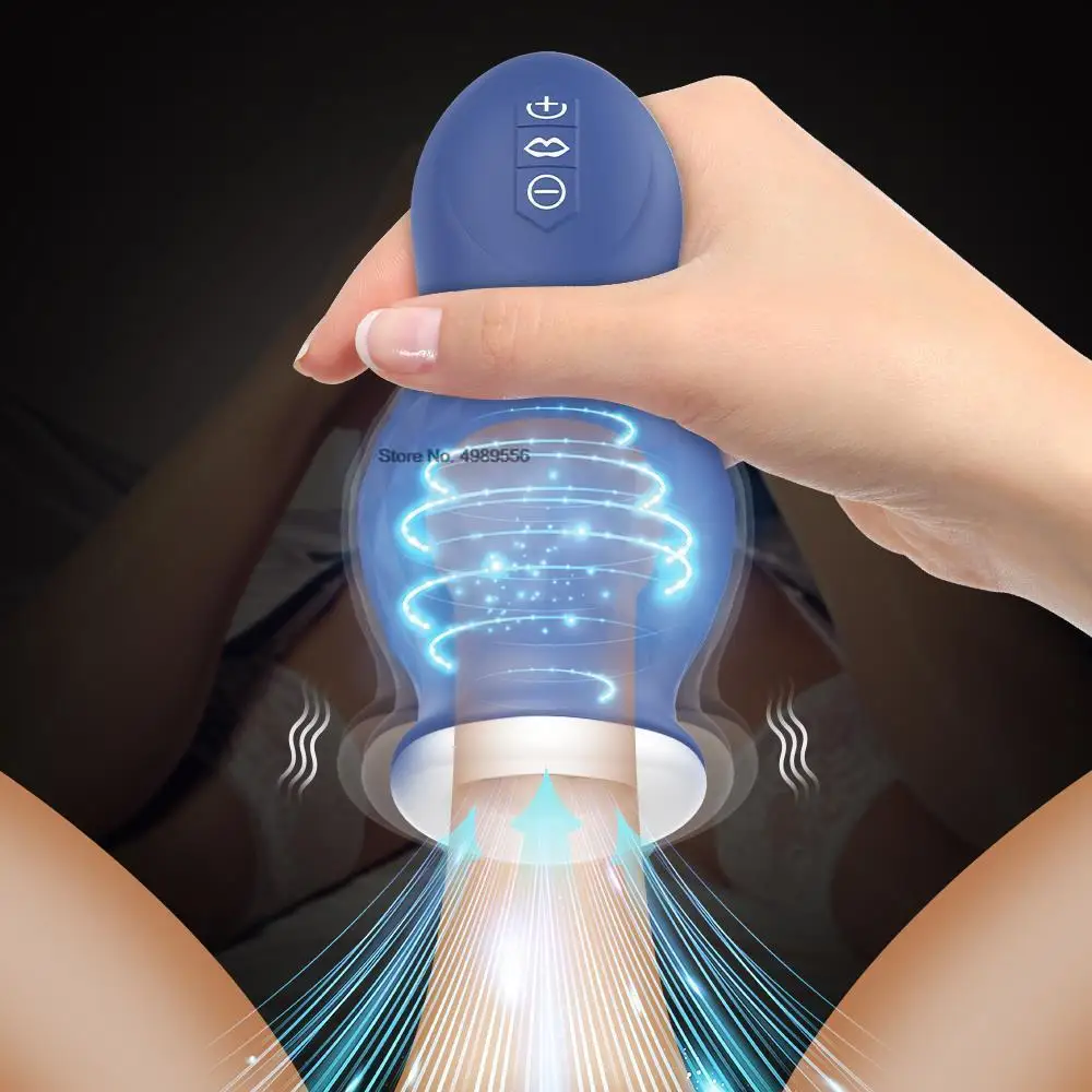 Automatischer Saugmasturbator Mit Oral- Und Vibrationsfunktion_voghion.com