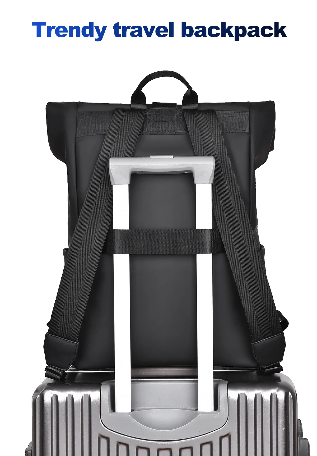 British Style Backpack For Men New Luxury Brand Urban Daily Back Pack 14-16 Laptop Backpacks Waterproof Student Bagpack Male