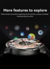 H99 Smart Watch Latest SIM card 4G Android  Google Play 1.95 Inch Amoled  GPS WIFI Large Memory Men's Watch 5