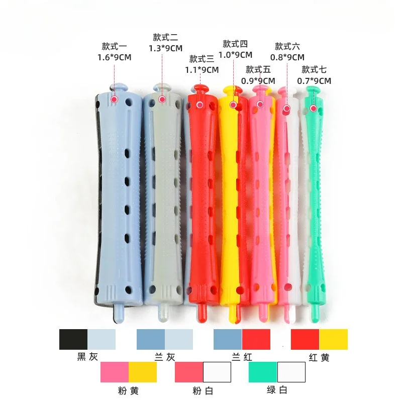 Heatless Hair Curler 10pcs No Heat Hair Rollers Soft Curling Rod Pull Core Lazy Curls Flexi Rods Wave Formers Styling Tools hair styling tool hair curling tools