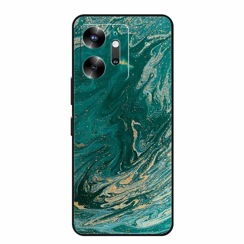 Marble Soft TPU Silicone Shockproof Phone Case - Protective Coque Cover