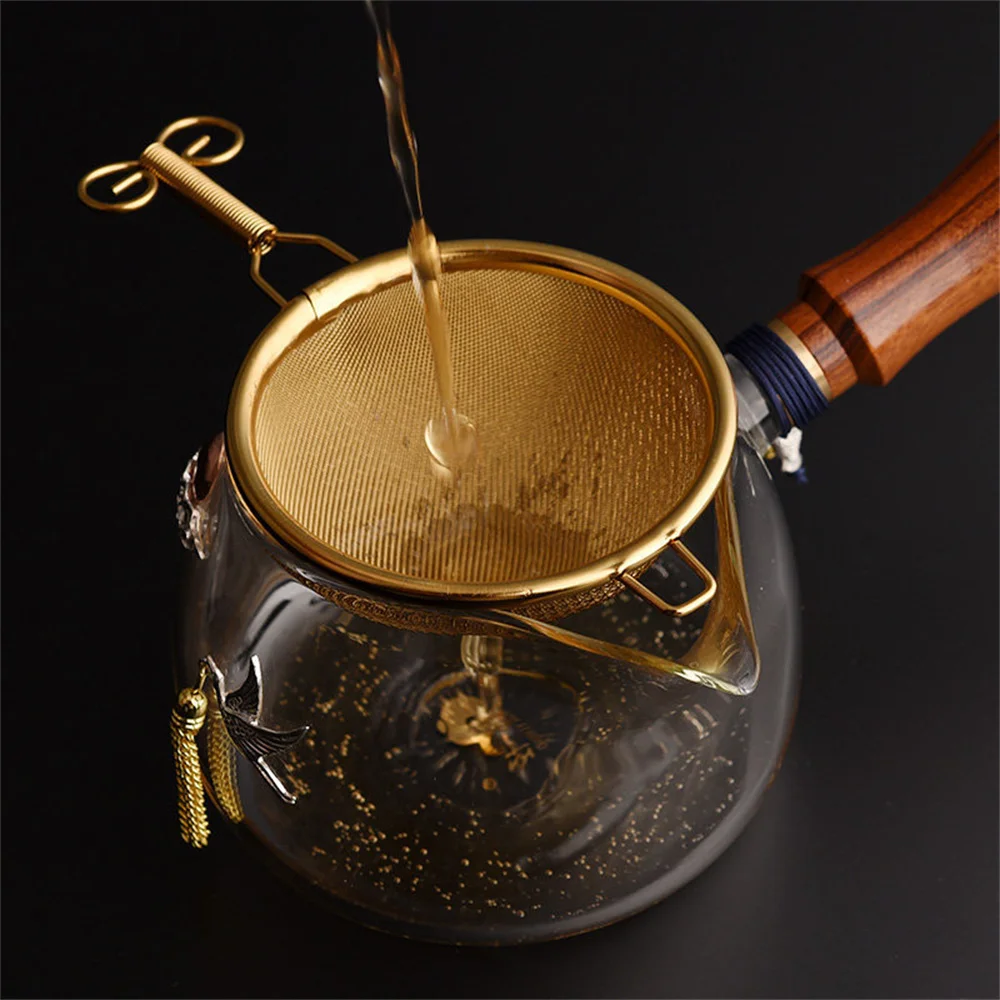 Creative 304 Stainless Steel Tea Infuser Double-layer Kung Fu Sphere Mesh Tea Strainer Spice Coffee Filter kitchen Accessories