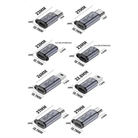 USB Type C Female To Micro USB Male Adapter Connector 8 Pin 18W/12W Fast Charging Micro USB Charger Adapter for Tablet Laptop PC - Image 6