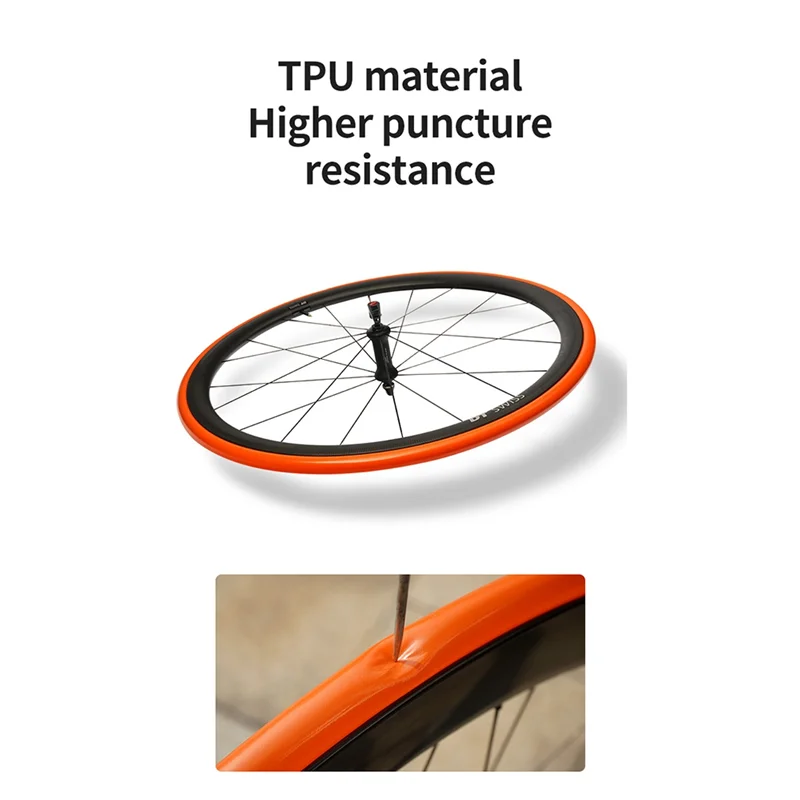 Chambre à Air Ultralégère TPU Pour Vélo De Route 700x18/32C - Longueurs 45/65/85mm (Neuf)