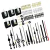 Quiet Quartzs Clock Motor Replacement Parts for Home and Office 5Pcs Clock Movement with Hands and Clock Numerals Kits R7UB 3