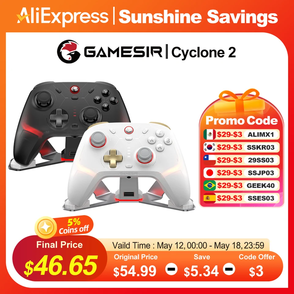 GameSir Cyclone 2 ゲームコントローラー2個セット GameSir GameSir Cyclone2 Bundle Black | パソコン工房【公式通販】