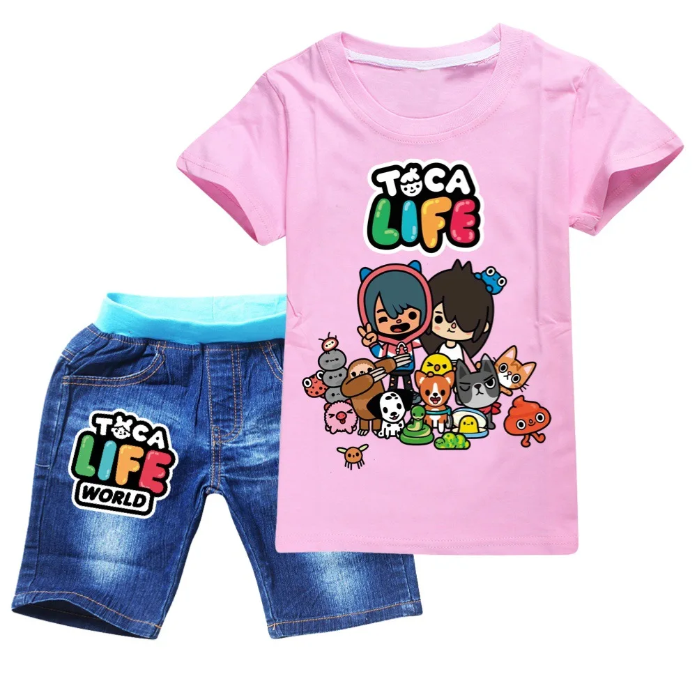 ҳ    Toca Life World Clothes 2Pcs  ҳฦ Ƿ, ڸ    ,  Ƿ