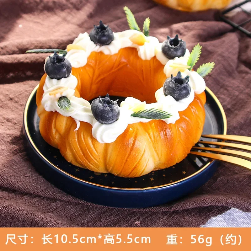 Fake Fruit Cake Donut Bread Artificial Food Model Simulation Baking Store Photography Props Ornaments Home Decor Decorations Food Model Food Photography Props Fake Food Prank Toys