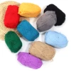 2.5mm Colorful Soft Milk Cotton Yarn For Hand Knitting Crochet Woven Handbag Sweater Thick Wool Threads DIY Crafts Shoes Scarves 5