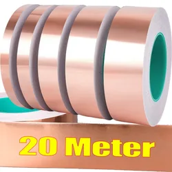 Copper Foil Tape - Single - Sided Conductive Adhesive for EMI Shielding and Crafts (20M) (3MM)