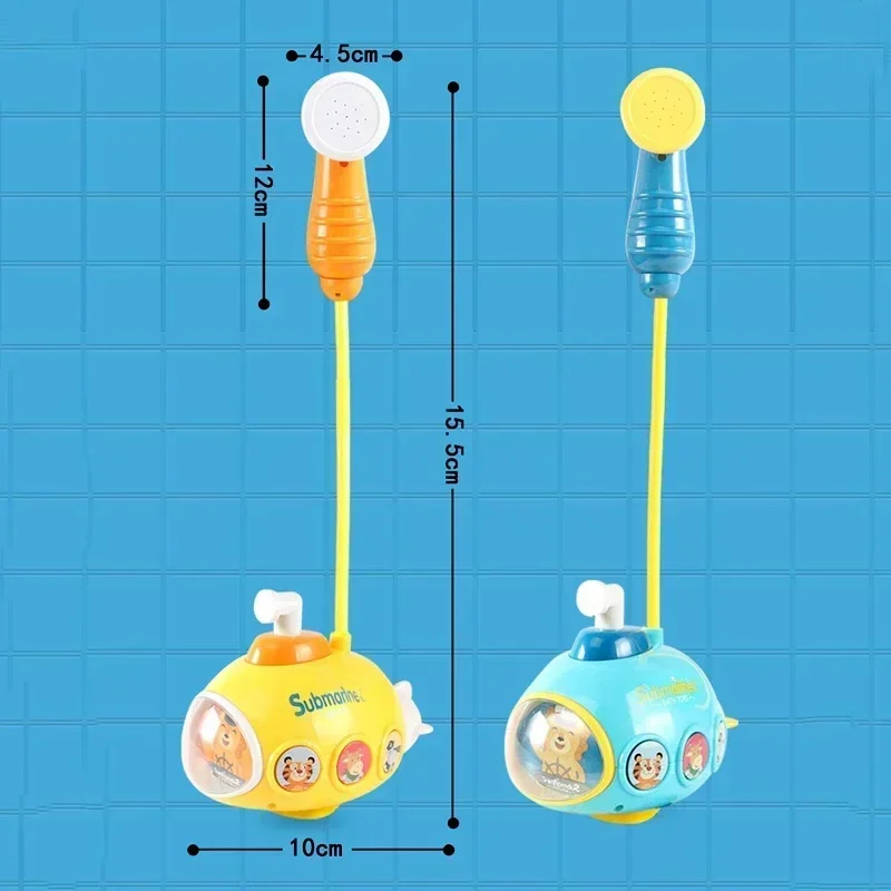Baby Bath Toys, Bathing Cute Swimming Water Spraying Submarine Shower Bath Toy For Kids swimming pool Water Playing Toy 5