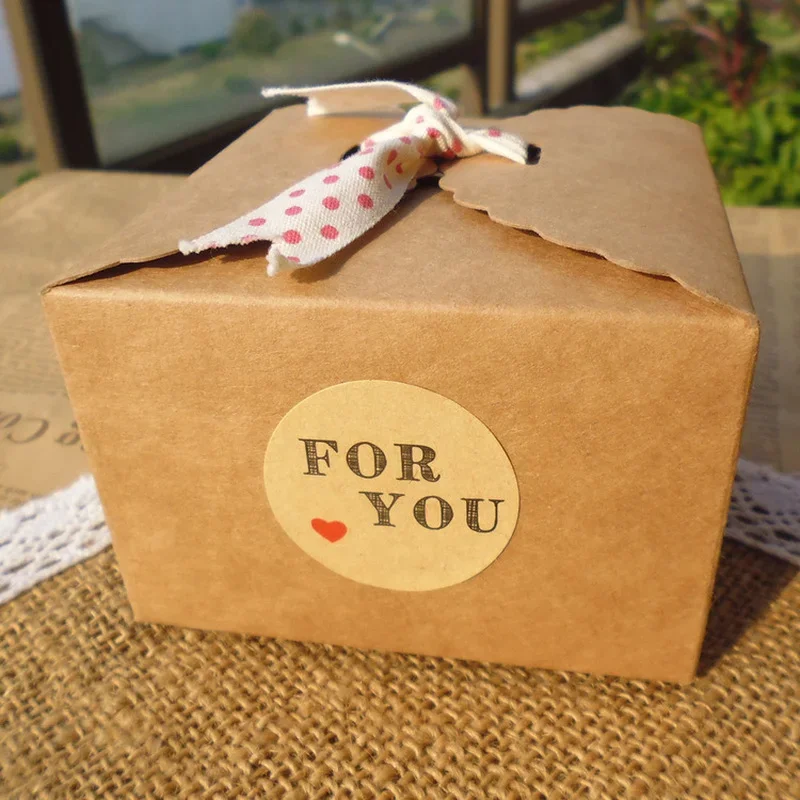 120pcs Fait 메인 크래프트 인감 스티커 프랑스 손으로 만든 원형 포인트 스티커 자기 접착 DIY 종이 라벨 편지지 스티커