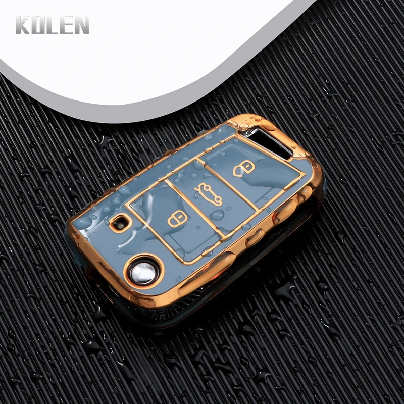 Key Case Key Case Cover Car Key Shell Flip Key Fob Shell For VW Volkswagen And Others