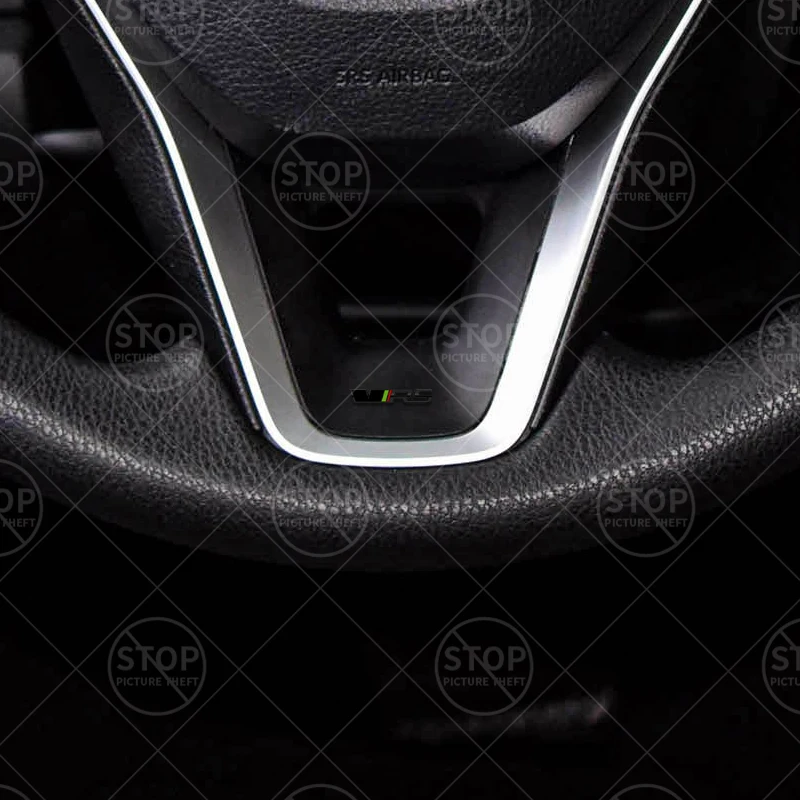 Premium VRS Logo Steering Wheel Center Console Decoration Badge