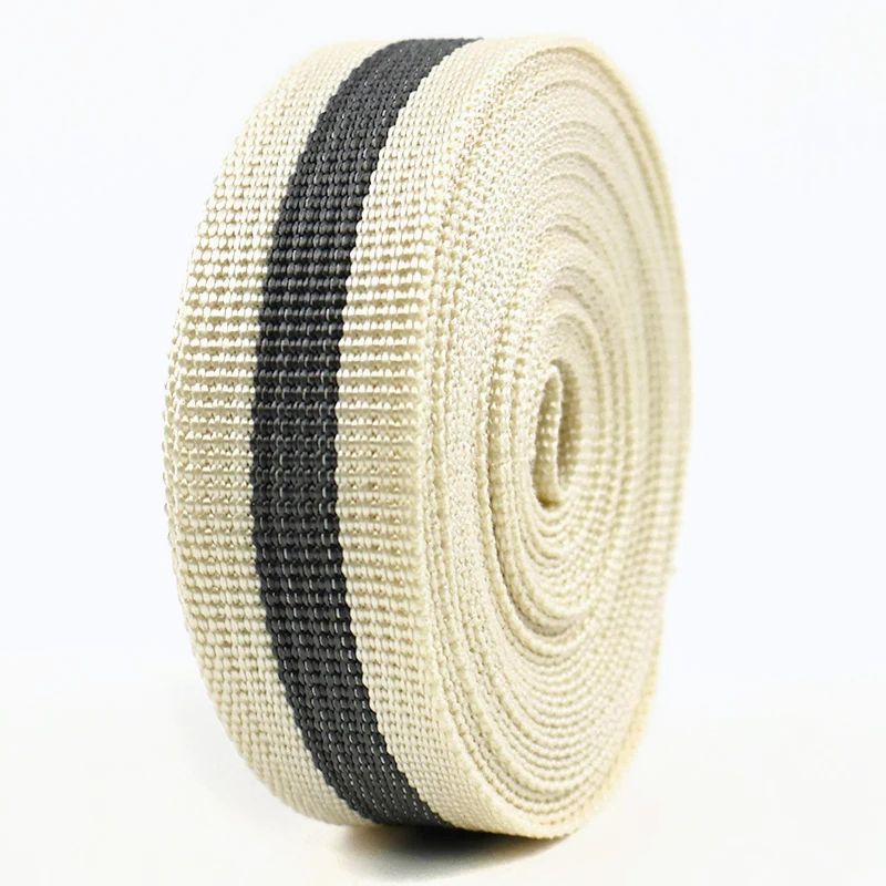 Durable 25mm Decorative Webbing Strap for DIY Accessories and Crafts