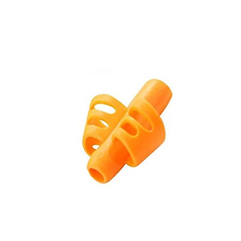 쓰기 자세용 실리콘 펜 교정 교정기, 유치원 초등 학생용 두 손가락 펜 그립, 문구