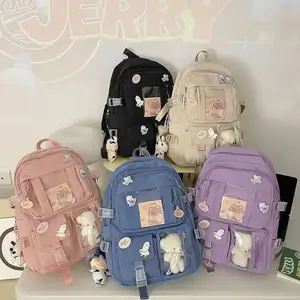 Mochila escolar para niños pequeños, mochila transpirable para niños de 2 a  6 años, mono/hámster/perro Akita - AliExpress