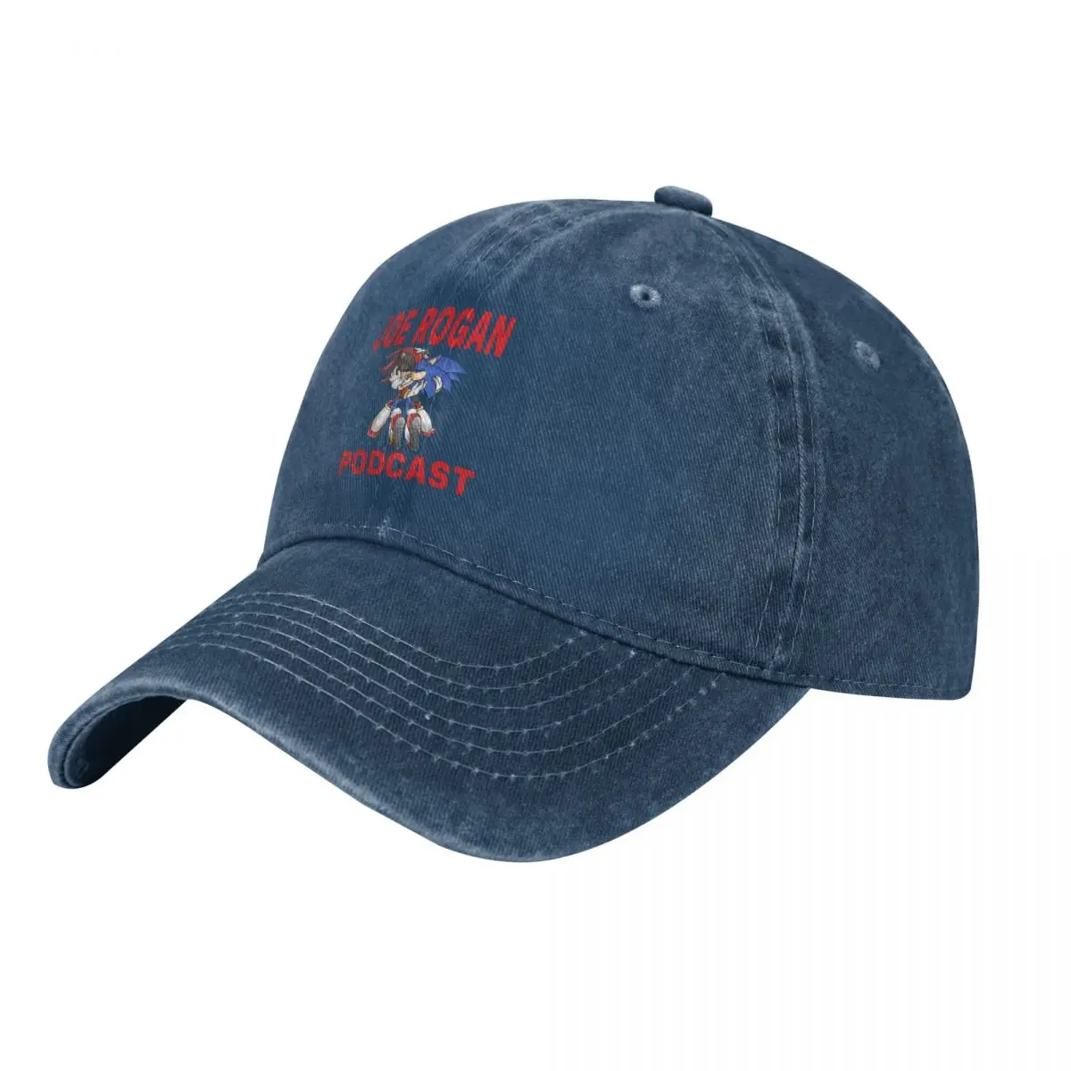 thumbnail image 1 of Gorra de verano con visera para el sol Podcast de Joe Rogan Gorras de hip hop Sombrero vaquero de Sonic Sombreros con visera, 1 of 5
