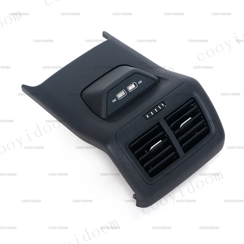 Rear Trim Frame A/C Air Vent Outlet Center Armrest With USB C Type-C for VW Golf 7 MK7 2013 2014 2015-5GG 864 298B 82V