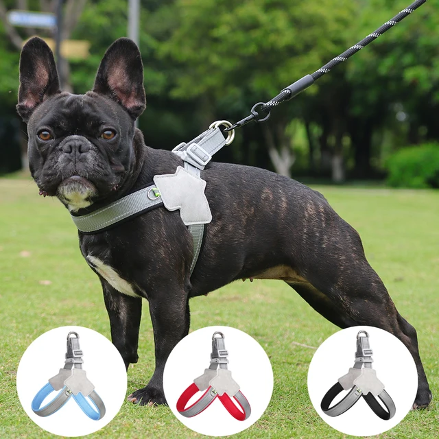 No Pull Dog Harness For Small Medium Dogs Cats Reflective Adjustable Chest Strap Puppy French Bulldog Lead Collar Pet Supplies No Pull Dog Harness For Small Medium Dogs Cats Reflective Adjustable Chest Strap Puppy French Bulldog Lead Collar Pet Supplies