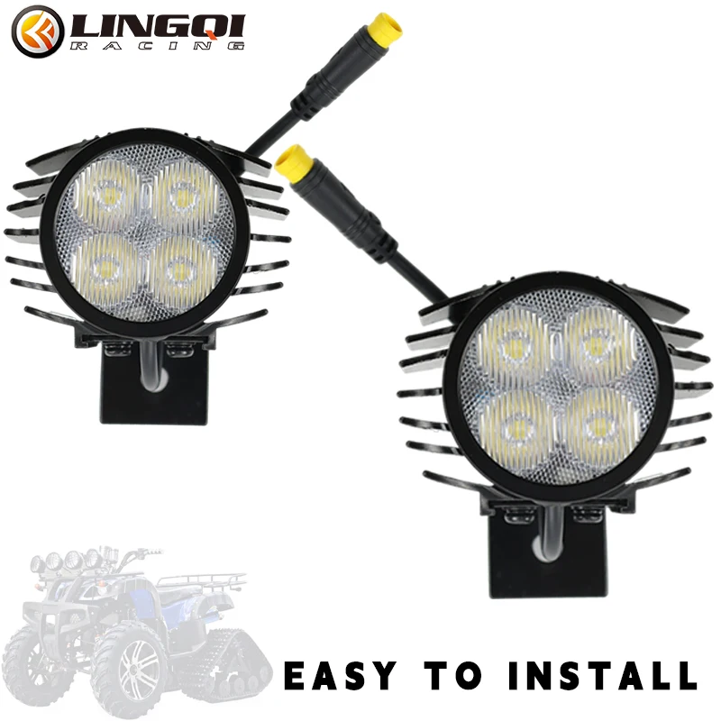 Lesque Bicicletta Elettrica Safty Warn Lamp Faro Posteriore Pieghevole Per Scooter Bike Ebike Mini Moto Accessori Per Il Ciclismo Del Veicolo