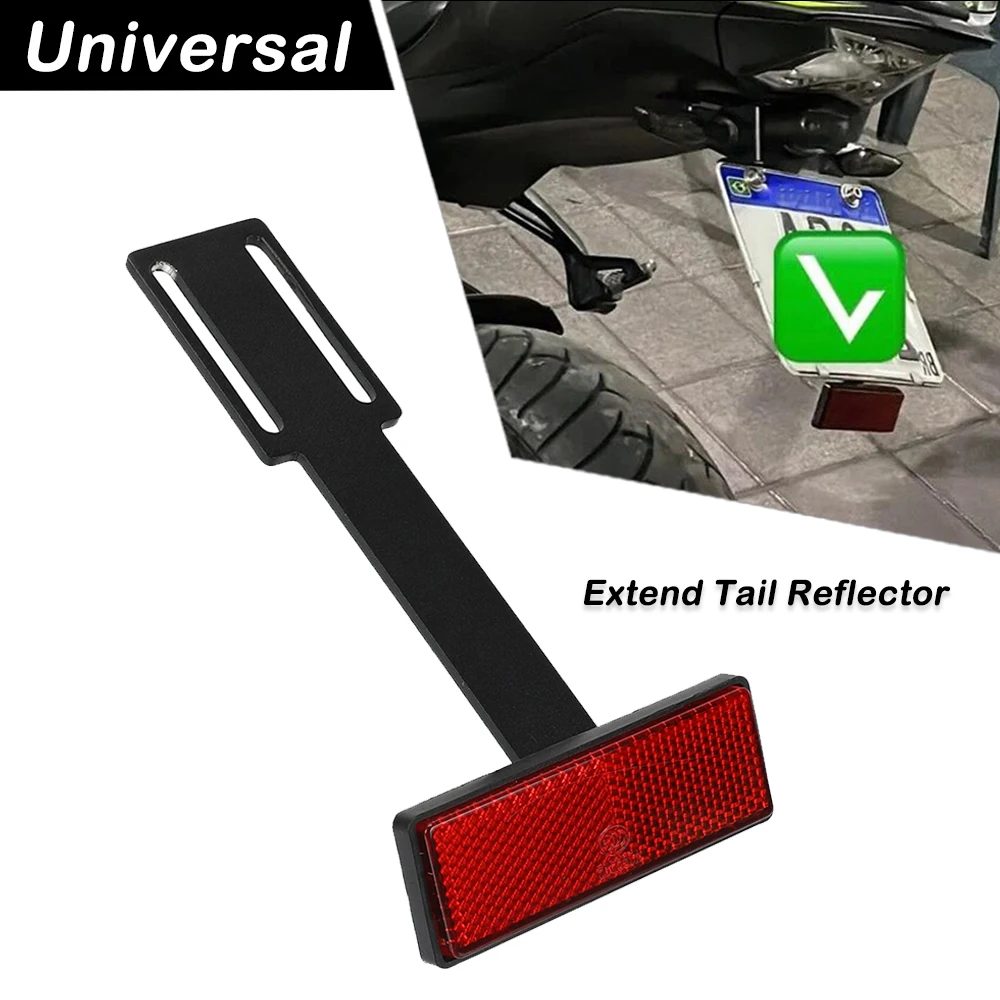 

Motorcycle Accessories For Ducati Monster 950 937 2021-2023 Monster950 Monster937 License Plate Holder Extend Tail Reflector