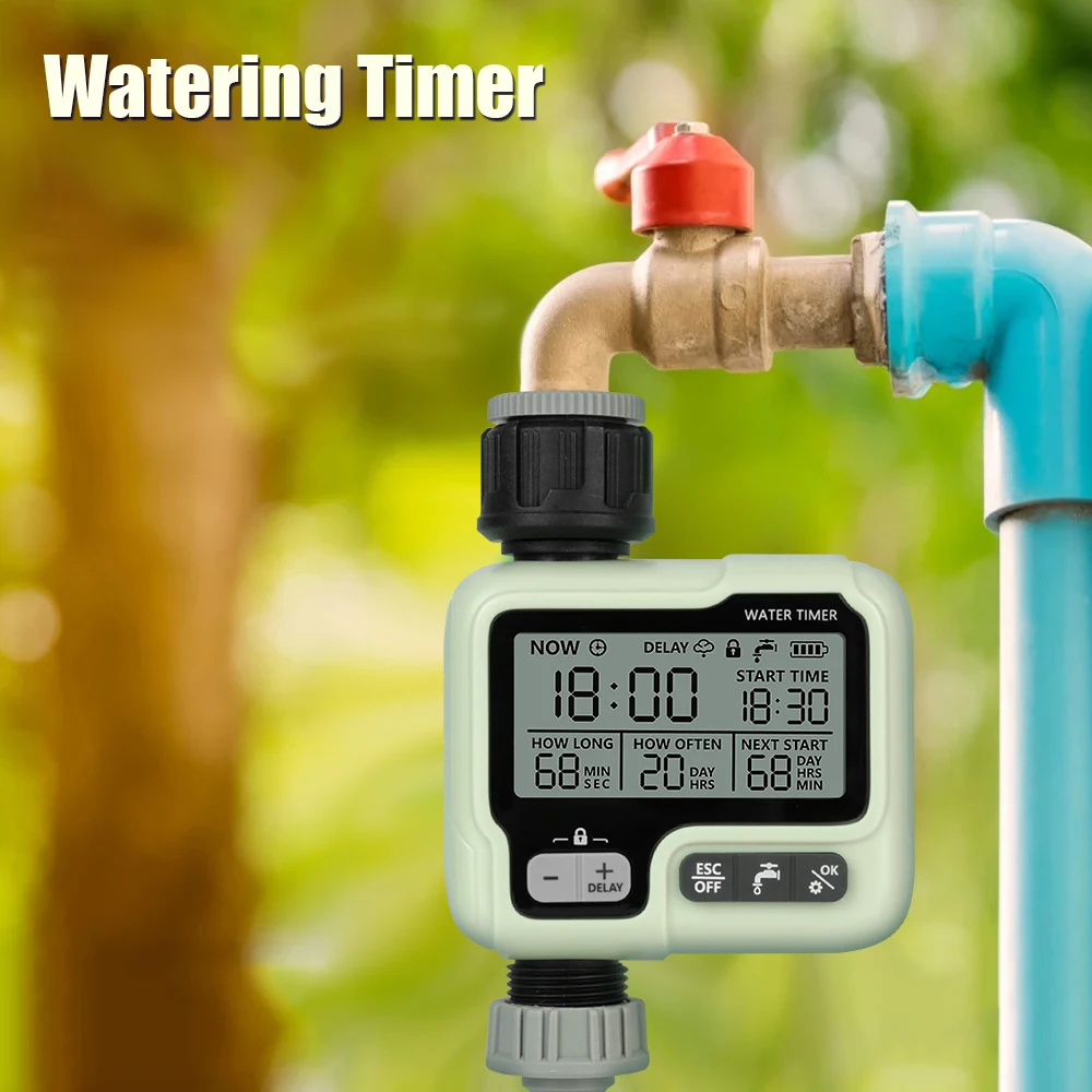 AutomaticWateringTimerWaterproofProgrammableHCT322ManualMode