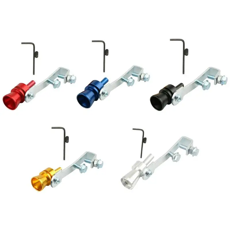 

Portable Turbo Sound Whistle Exhaust Pipe Lightweight Aluminum Turbo Sound Universal Turbo Exhaust Whistle Portable Fake