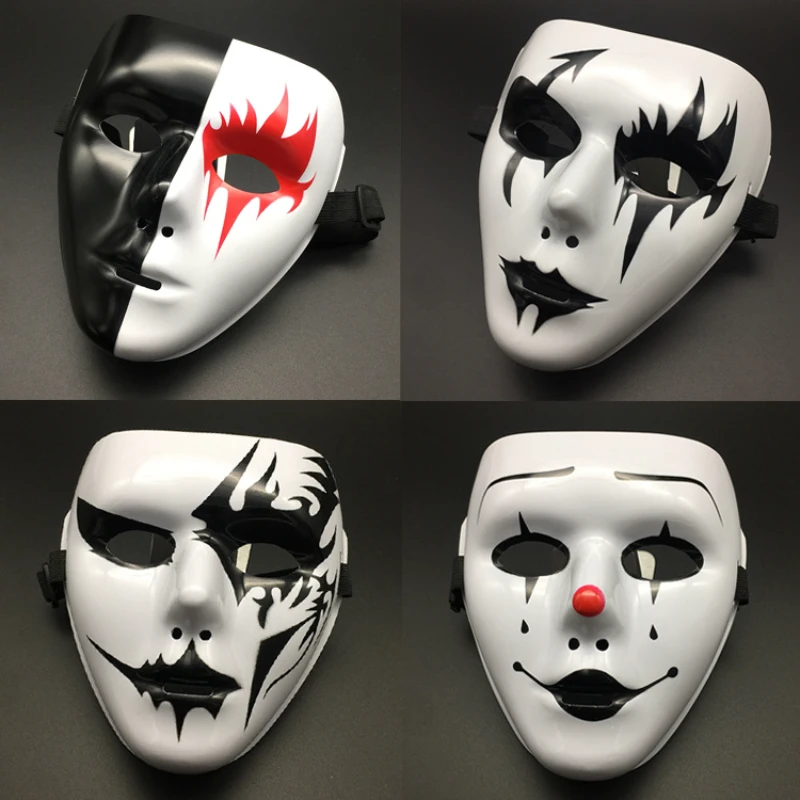 1pcs Full Face Mask Handpainted Halloween Masquerade Scary Party