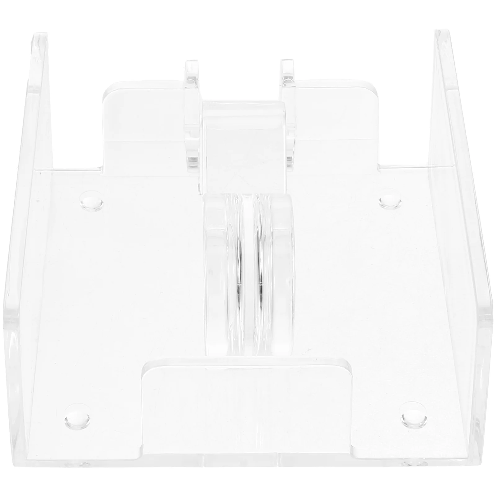

Transparent Tissue Box Paper Towel Dispenser Clear Napkin Holder Rack Acrylic Tabletop Holders