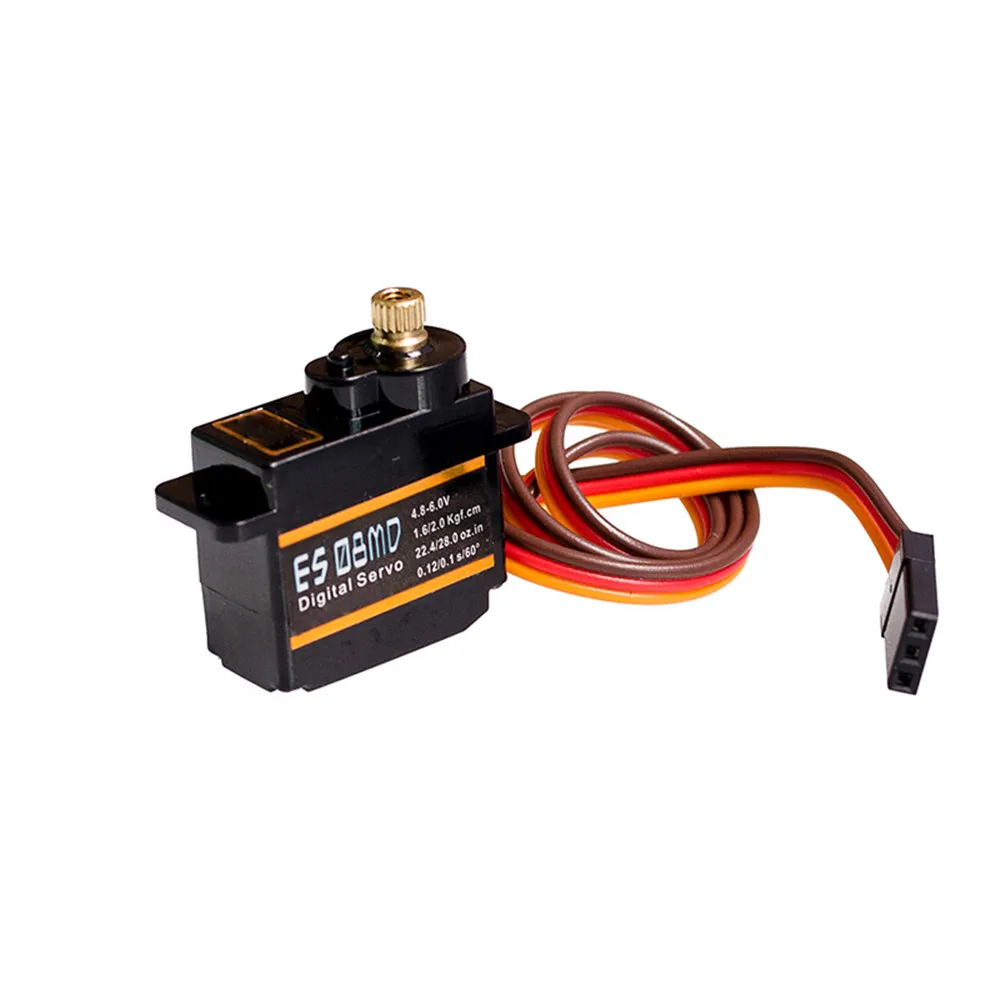 EMAX ES08MDII ES08MD II Digital Servo 12g/ 1.6/2.0 kg.cm High-speed Mini  Metal Gear for RC Model Boat Car Robot