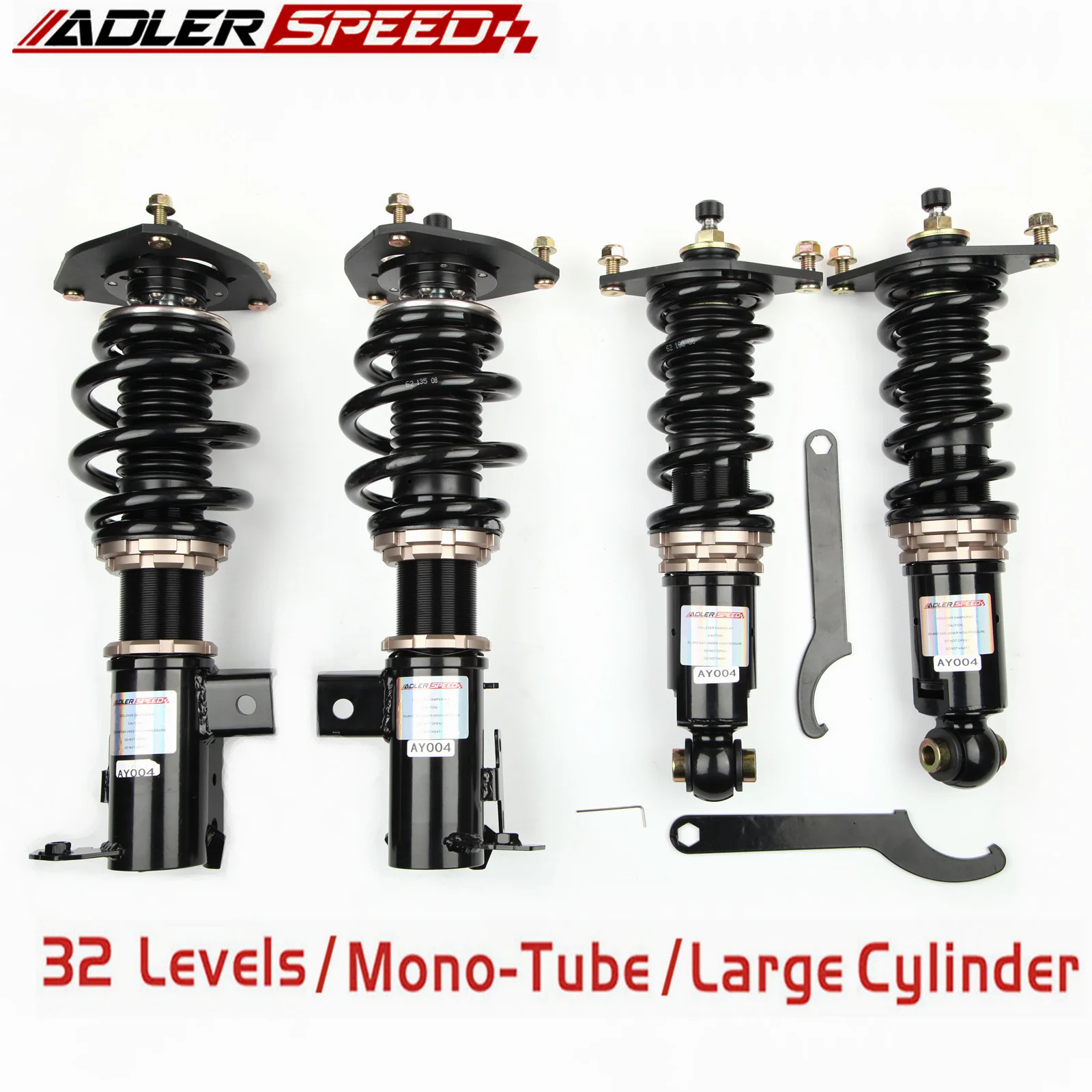 

ADLERSPEED Coilovers Kit For 86 GT86 BRZ FRS FR-S Adjustable Height Shock Strut