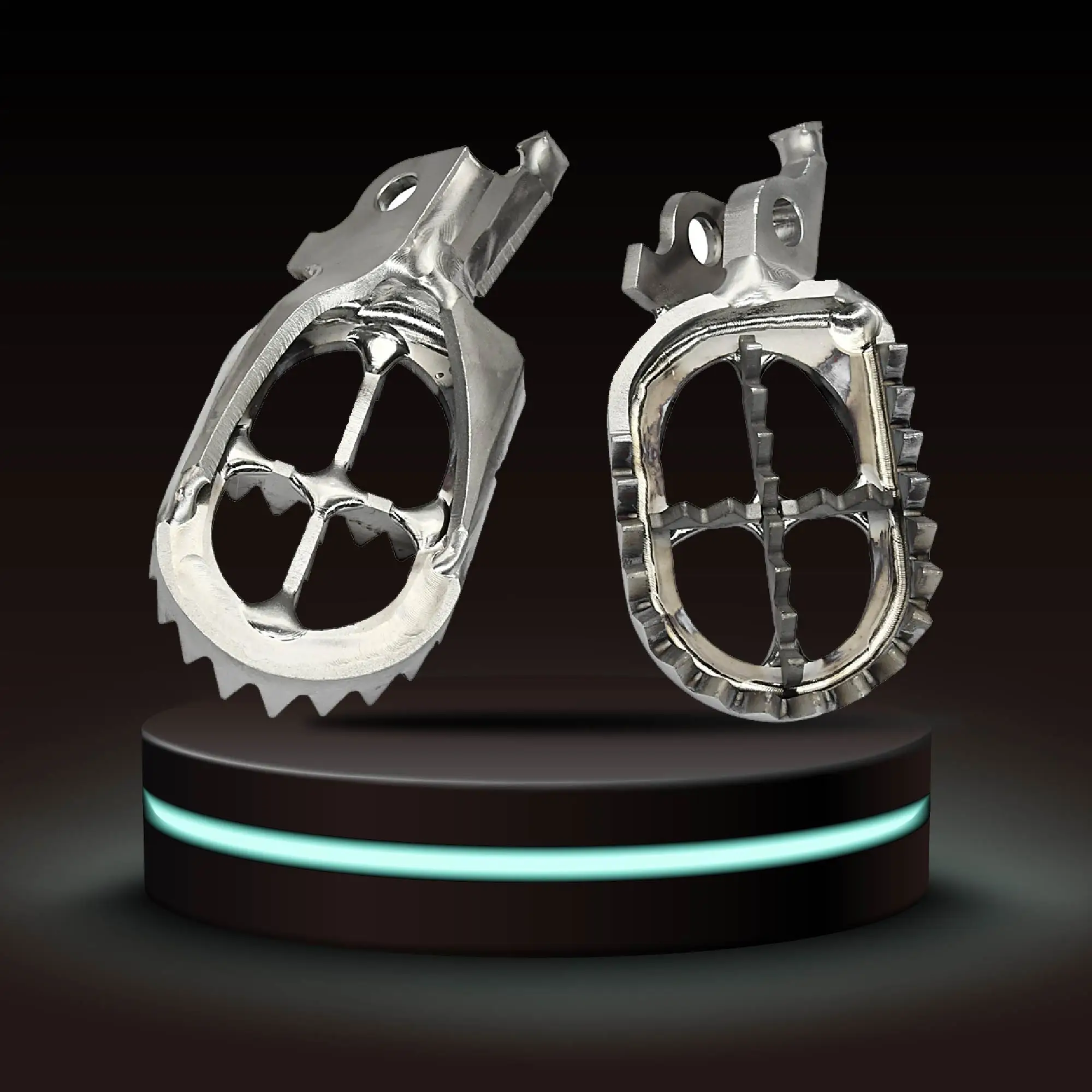 

For Kawasaki And HONDA Motorcycle Titanium Alloy TC4 Foot Rest Pegs Footrest Footpeg KLX450R KX250F 450F 250X 450X 250F 450F KXF