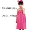 Variable Bow Bath Towel Medium and Large Children Can Wear A Shower Skirt Absorbent Hair Soft Student Swimming Bath Bathrobe 1