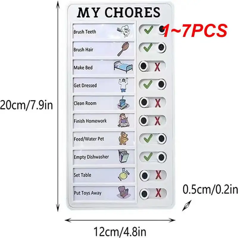

1 ~ 7 шт., Ежедневный список для записей