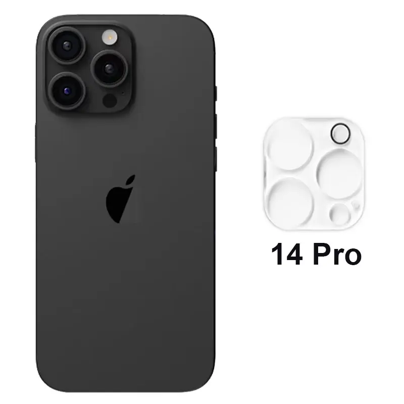 Premium 4-Pack Tempered Glass Camera Lens Protector