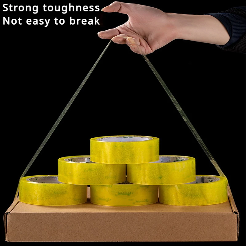 4.5CM 70 Meters High Viscosity Clear Adhesive Tape Box Carton Sealing Packing Tape DIY Mounting Fixing Tape Clear Adhesive Tape