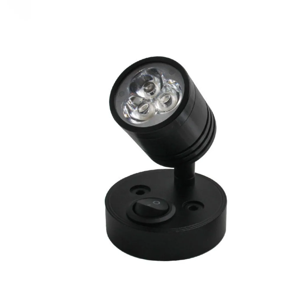모던 캠핑카 보트 인테리어 LED 독서등, 스포트라이트, 밴 라이트, LED 벽 램프, 3W, 36V