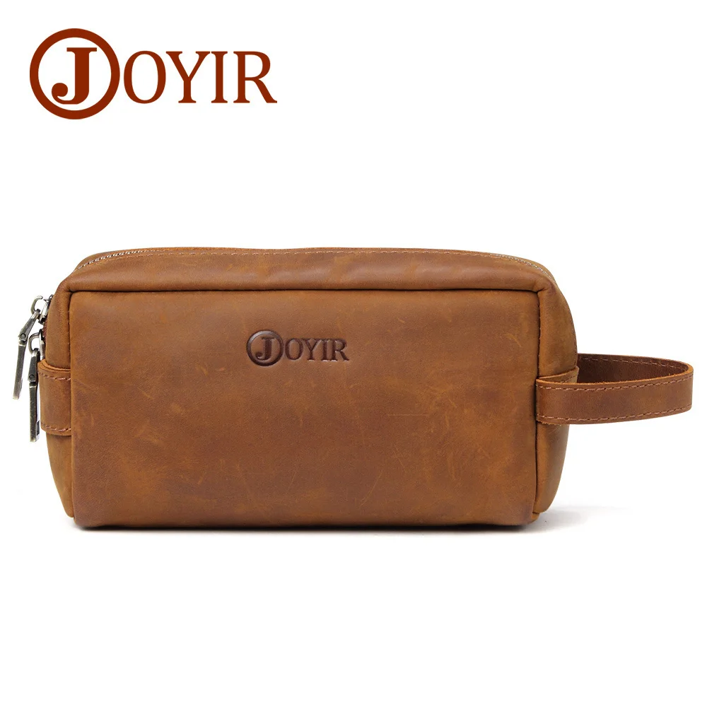 

Women Vintage Zipper Clutch Wallet Genuine Leather Wristlet Lady Bags Female Coin Purse Long s