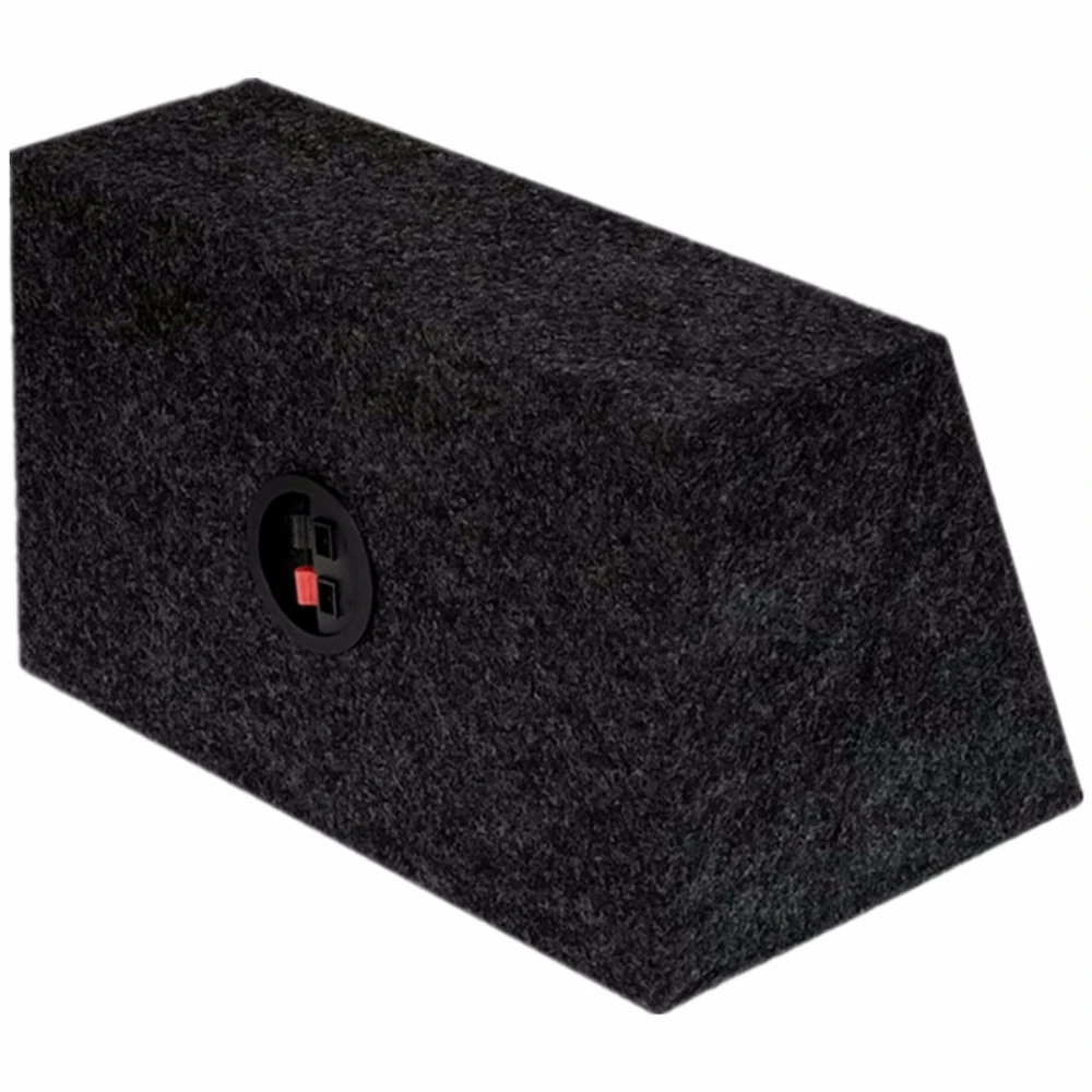 DIY Car Audio Modification, Passive 6.5-inch Speaker Trapezoidal Wooden Empty Box, Home/Car Subwoofer Shell