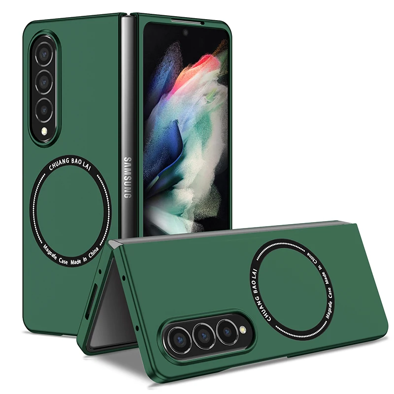 Magnetic Wireless Charging Shockproof Case with Anti-Fingerprint Protection