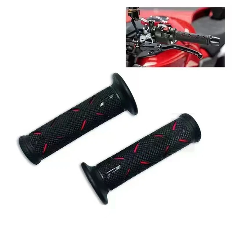 Premium Motorcycle Handlebar Grips - Ergonomic Design and Superior Comfort