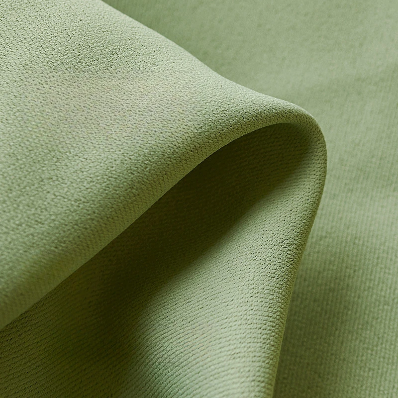 Shu Rou Modern Simple High Shading Chenier Curtains Soft and Skin Friendly Living Room Bedroom Curtains 2